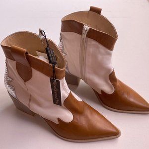 LAURA BELLARIVA Frida Leather TEX Cowboy Boots